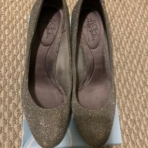 Stride Rite Silver Heels
